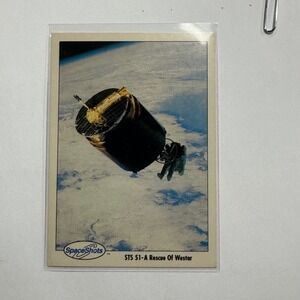 Space Shots Trading Card STS‎ 51-A Rescue Of Westar NASA Astronaut November 1984
